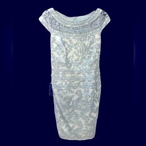 NWT Todashi Shoji Mint Colored Sz8 ABSOLUTELY STUNNING Dress